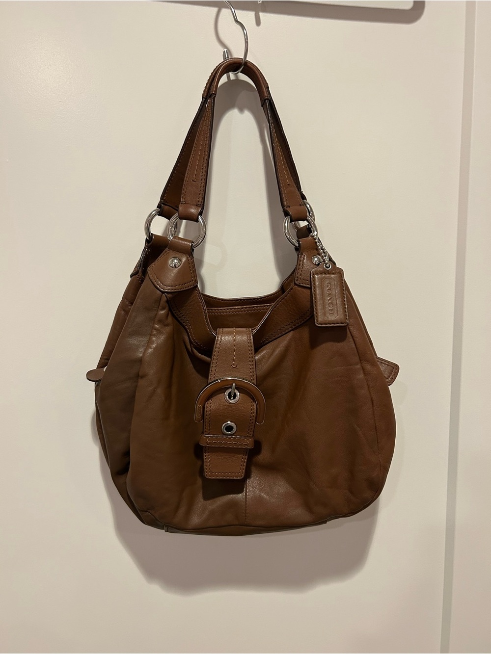 COACH Leather Lynn Soho Shoulder Bag